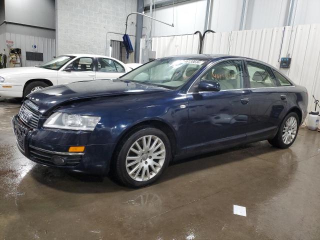 WAUDH74F06N148093 - 2006 AUDI A6 3.2 QUATTRO BLUE photo 1