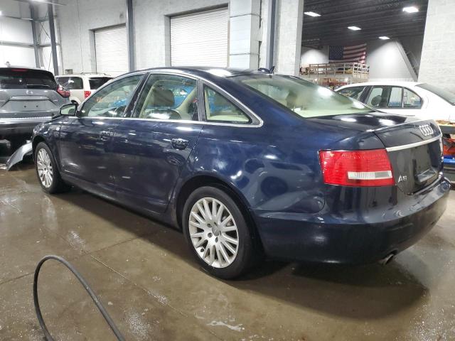 WAUDH74F06N148093 - 2006 AUDI A6 3.2 QUATTRO BLUE photo 2