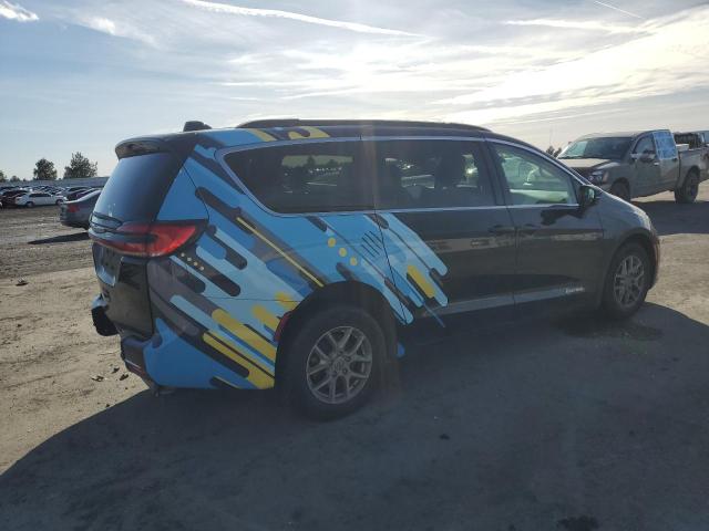 2C4RC1BG1NR185865 - 2022 CHRYSLER PACIFICA TOURING L 黑色 照片 3