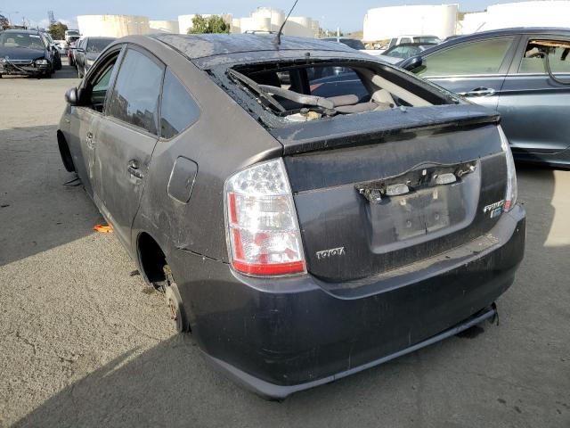 JTDKB20U283414294 - 2008 TOYOTA PRIUS GRAY photo 2