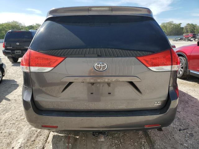 5TDJK3DC9DS052024 - 2013 TOYOTA SIENNA LE GRAY photo 6