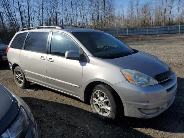 5TDZA22C55S313914 - 2005 TOYOTA SIENNA XLE SILVER photo 4