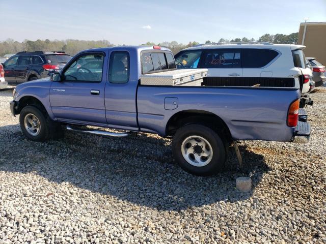 4TASN92N4YZ683587 - 2000 TOYOTA TACOMA XTRACAB PRERUNNER BLUE photo 2