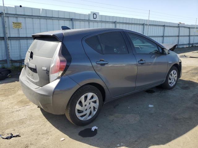 JTDKDTB39F1580325 - 2015 TOYOTA PRIUS C GRAY photo 3