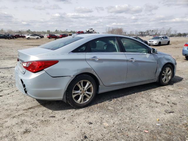 5NPEC4AC9BH116767 - 2011 HYUNDAI SONATA SE BLUE photo 3