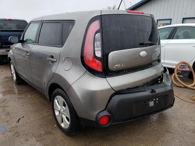 KNDJN2A21E7055685 - 2014 KIA SOUL GRAY photo 2