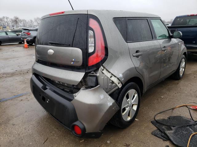 KNDJN2A21E7055685 - 2014 KIA SOUL GRAY photo 3