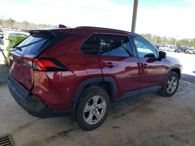 2T3W1RFVXLC085896 - 2020 TOYOTA RAV4 XLE BURGUNDY photo 3