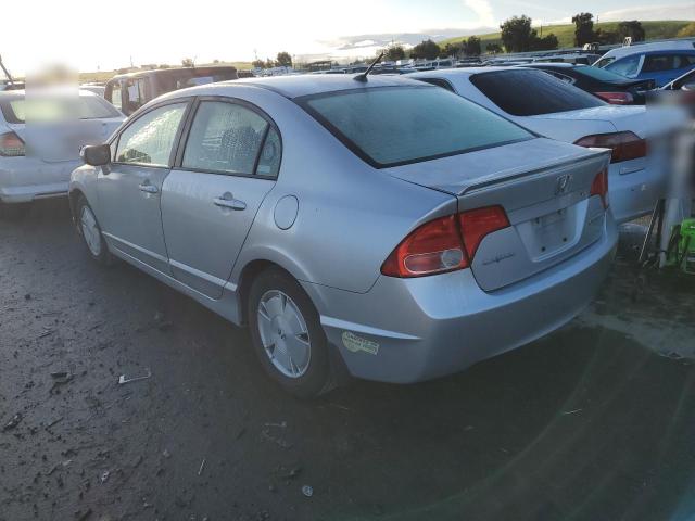 JHMFA36236S022040 - 2006 HONDA CIVIC HYBRID SILVER photo 2