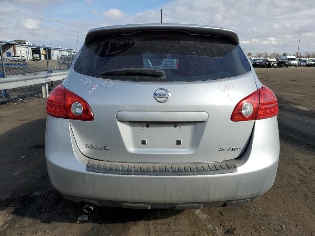 JN8AS58V69W449466 - 2009 NISSAN ROGUE S SILVER photo 6