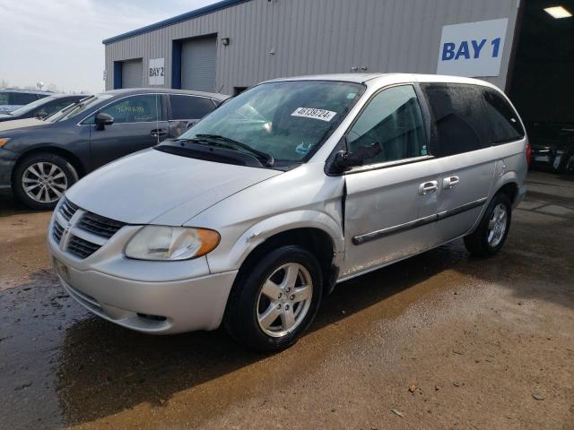 1D4GP45R96B500098 - 2006 DODGE CARAVAN SXT SILVER photo 1