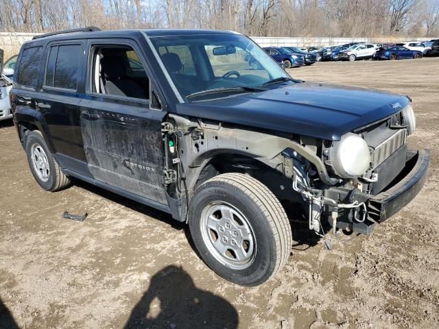 1C4NJPBA1ED789406 - 2014 JEEP PATRIOT SPORT შავი ფოტო 4