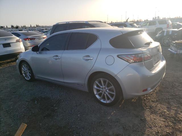 JTHKD5BH9C2114101 - 2012 LEXUS CT 200 SILVER photo 2