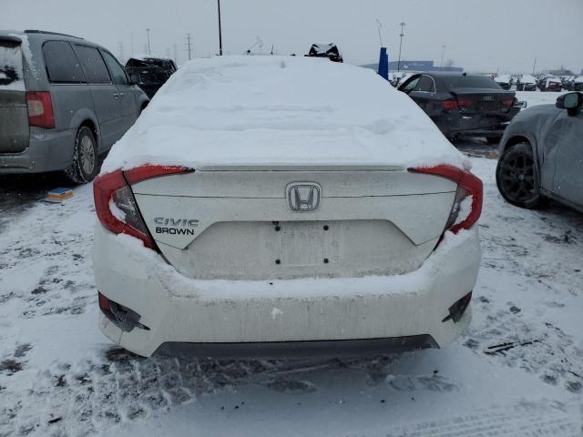 19XFC1F7XGE021421 - 2016 HONDA CIVIC EXL თეთრი ფოტო 6