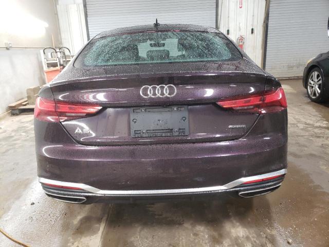 WAUFACF56MA025896 - 2021 AUDI A5 PREMIUM PLUS 45 PURPLE photo 6