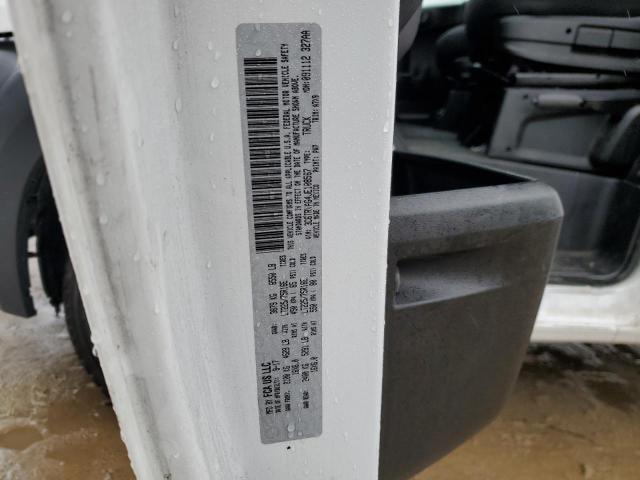 3C6TRVAG4JE108567 - 2018 RAM PROMASTER 1500 STANDARD WHITE photo 12