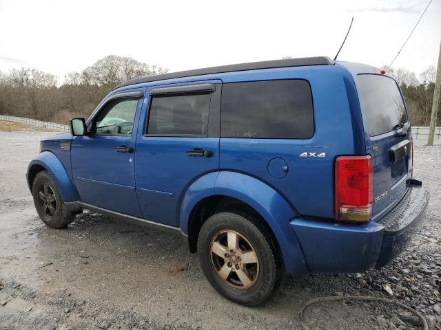 1D8GU28K89W514310 - 2009 DODGE NITRO SE BLUE photo 2