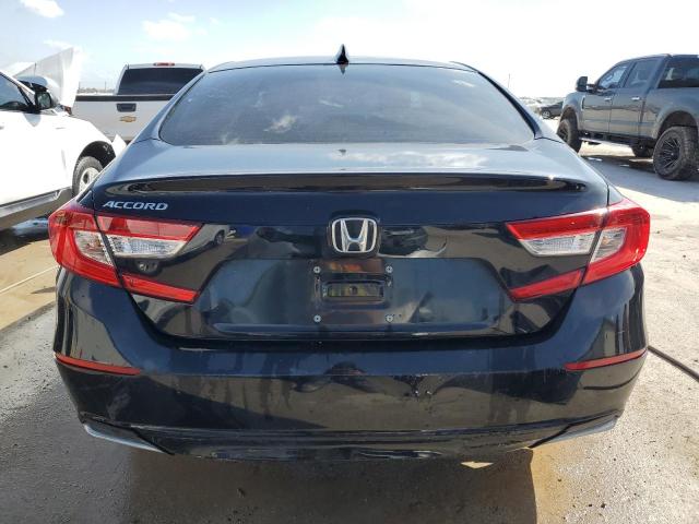 1HGCV1F19NA068210 - 2022 HONDA ACCORD LX BLACK photo 6