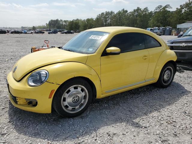 3VWJX7AT5DM604418 - 2013 VOLKSWAGEN BEETLE YELLOW photo 1