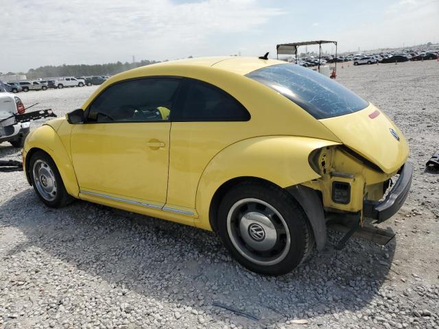 3VWJX7AT5DM604418 - 2013 VOLKSWAGEN BEETLE YELLOW photo 2