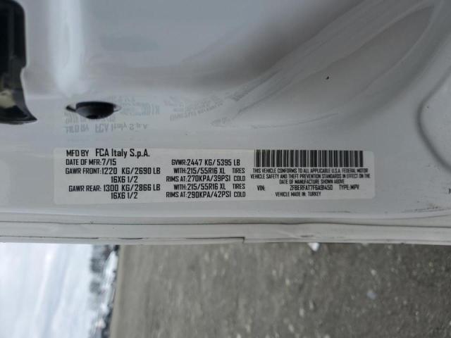 ZFBERFAT7F6A91450 - 2015 RAM PROMASTER WHITE photo 13