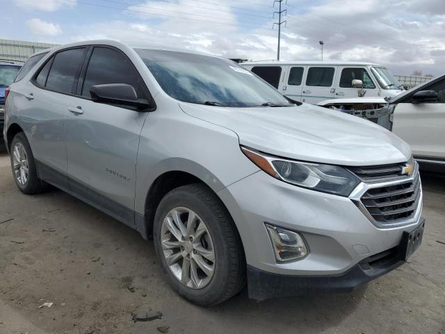 2GNAXHEV9K6283485 - 2019 CHEVROLET EQUINOX LS SILVER photo 4