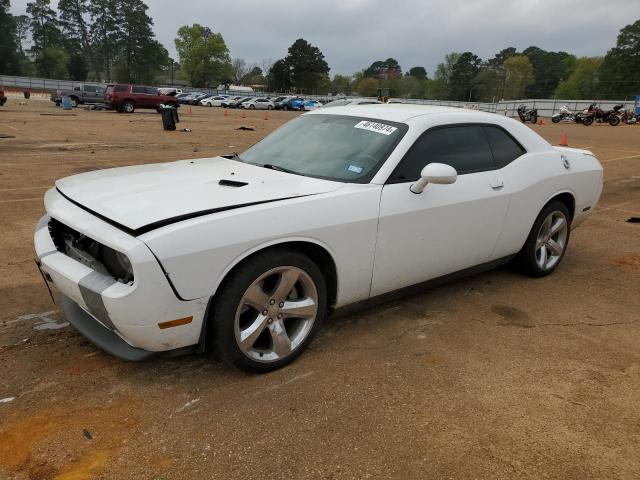 2C3CDYAG9EH160879 - 2014 DODGE CHALLENGER SXT WHITE photo 1