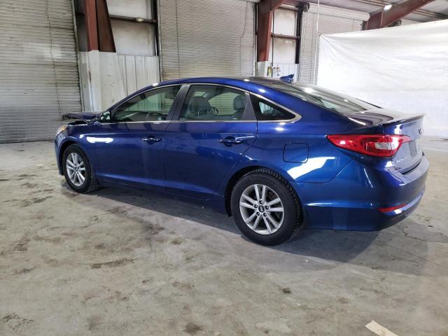 5NPE24AF6HH588897 - 2017 HYUNDAI SONATA SE BLUE photo 2