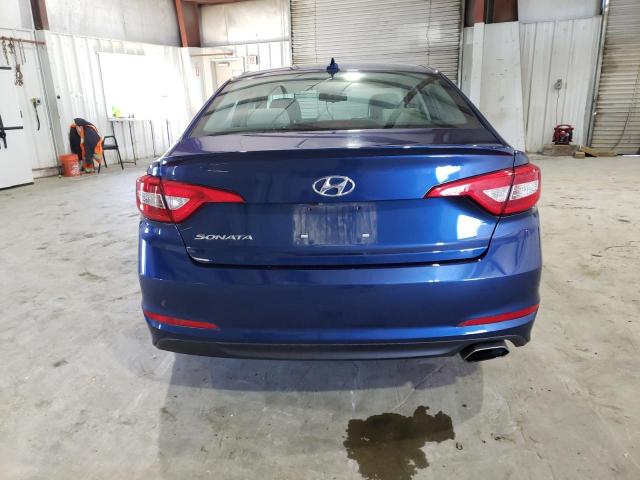 5NPE24AF6HH588897 - 2017 HYUNDAI SONATA SE BLUE photo 6