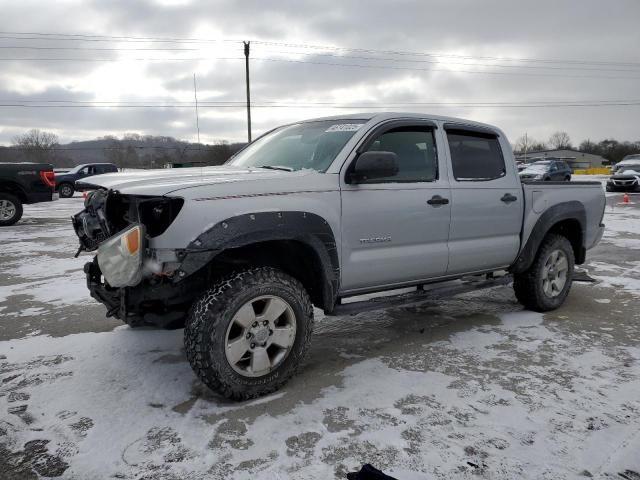 3TMJU4GN6BM122430 - 2011 TOYOTA TACOMA DOUBLE CAB PRERUNNER SILVER photo 1