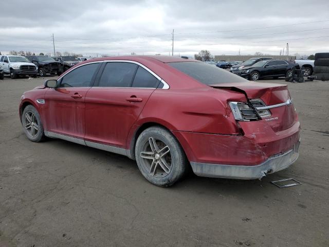 1FAHP2F83DG234496 - 2013 FORD TAURUS LIMITED RED photo 2