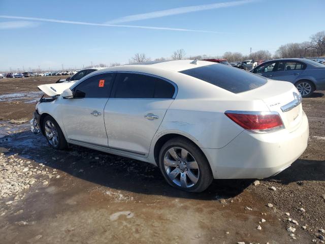 1G4GE5EDXBF276304 - 2011 BUICK LACROSSE CXS WHITE photo 2