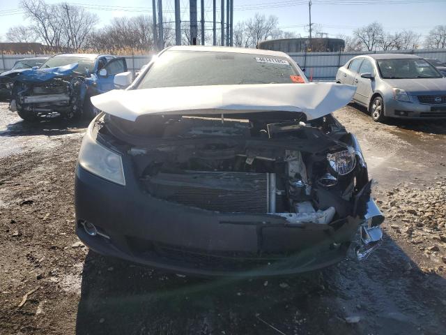 1G4GE5EDXBF276304 - 2011 BUICK LACROSSE CXS WHITE photo 5