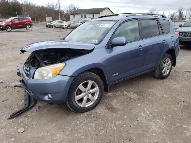 JTMBD31V786059600 - 2008 TOYOTA RAV4 LIMITED BLUE photo 1