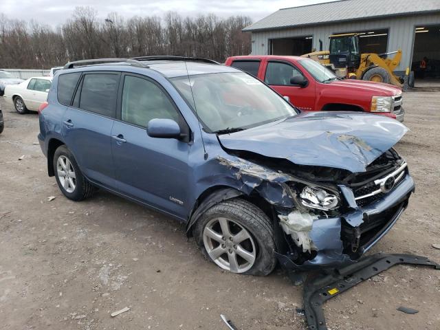 JTMBD31V786059600 - 2008 TOYOTA RAV4 LIMITED BLUE photo 4