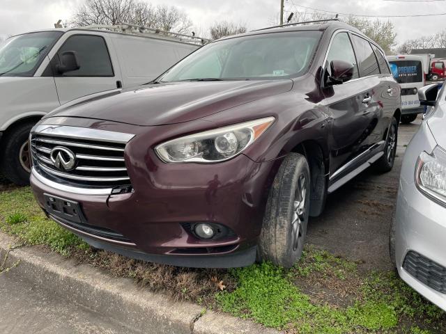 5N1AL0MM5FC506712 - 2015 INFINITI QX60 MAROON photo 2