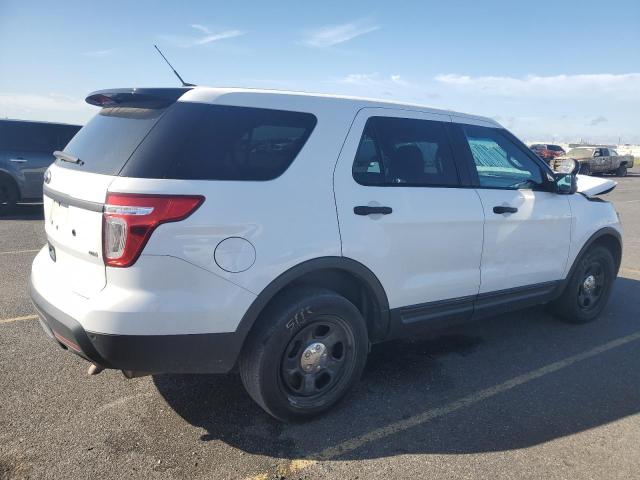 1FM5K8AR4EGA75936 - 2014 FORD EXPLORER POLICE INTERCEPTOR WHITE photo 3
