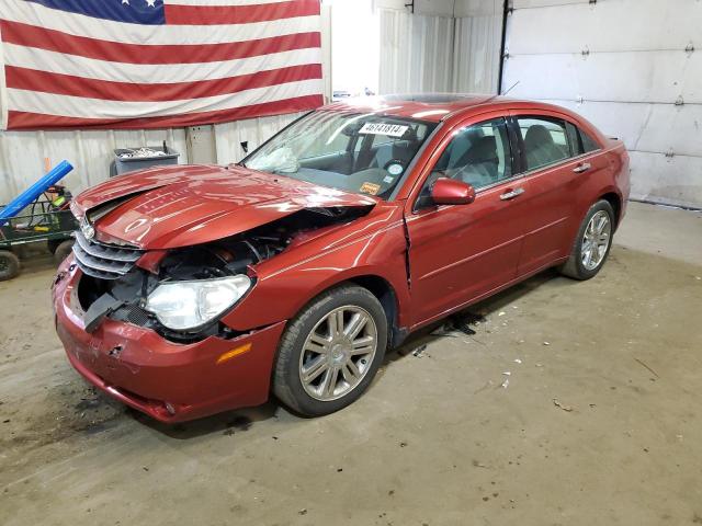 1C3LC66M38N122985 - 2008 CHRYSLER SEBRING LIMITED RED photo 1