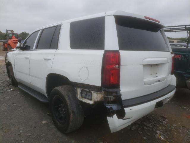 1GNLC2EC0FR648002 - 2015 CHEVROLET TAHOE POLICE WHITE photo 2