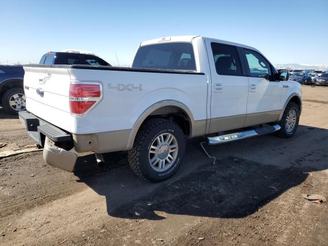 1FTPW14V29KB45311 - 2009 FORD F150 SUPERCREW WHITE photo 3