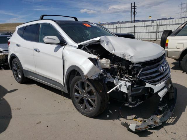 5XYZWDLA6HG436018 - 2017 HYUNDAI SANTA FE S WHITE photo 4