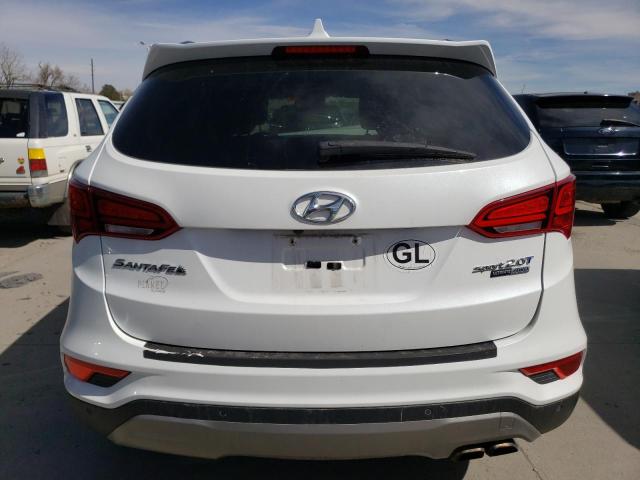 5XYZWDLA6HG436018 - 2017 HYUNDAI SANTA FE S WHITE photo 6