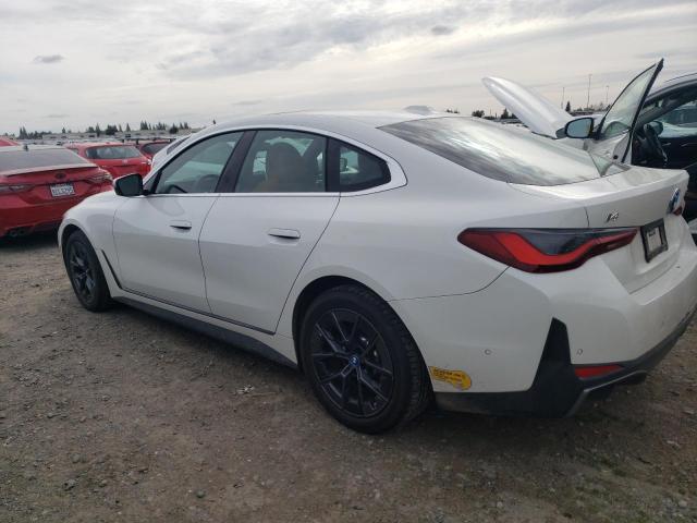 WBY73AW03NFN11904 - 2022 BMW I4 EDRIVE4 WHITE photo 2