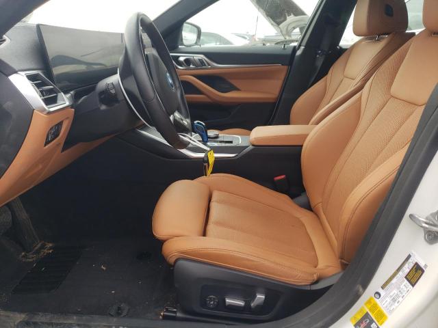 WBY73AW03NFN11904 - 2022 BMW I4 EDRIVE4 WHITE photo 7