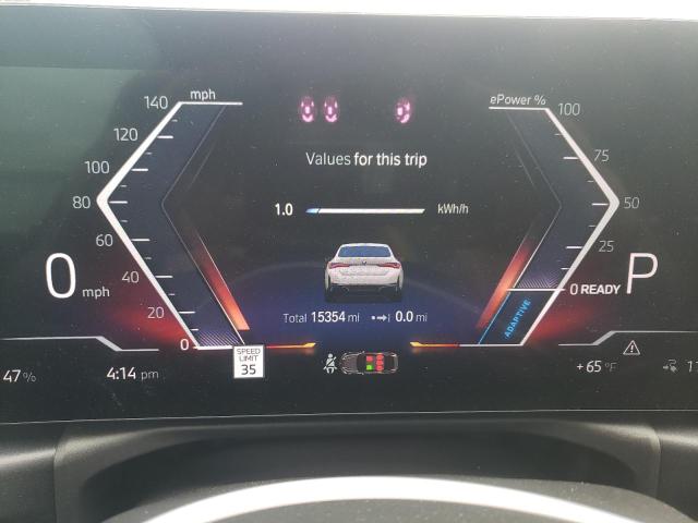 WBY73AW03NFN11904 - 2022 BMW I4 EDRIVE4 WHITE photo 9