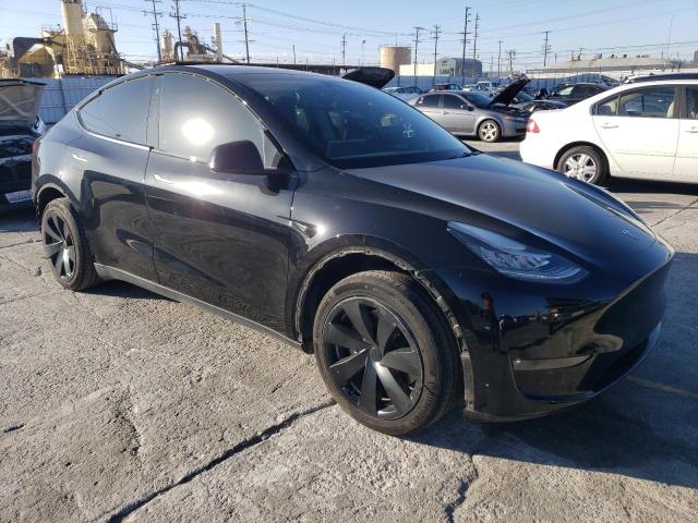 7SAYGDEEXNF443617 - 2022 TESLA MODEL Y BLACK photo 4