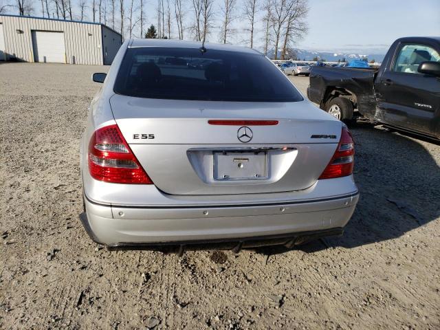 WDBUF76J95A646159 - 2005 MERCEDES-BENZ E 55 AMG SILVER photo 6