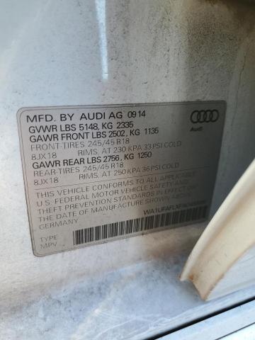 WA1UFAFLXFA049999 - 2015 AUDI A4 ALLROAD PREMIUM PLUS WHITE photo 13