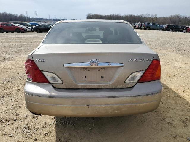 4T1BF28B8YU004094 - 2000 TOYOTA AVALON XL TAN photo 6