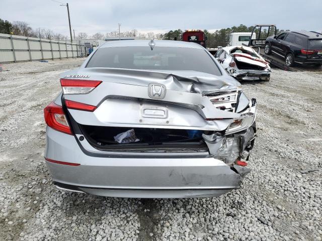 1HGCV1F17LA065299 - 2020 HONDA ACCORD LX SILVER photo 6